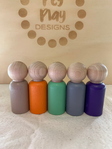 Seconds Peg Dolls #6