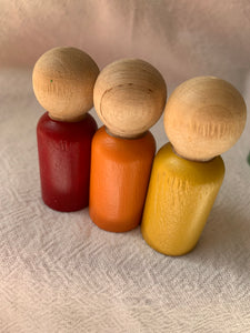 #22 Seconds 6cm Peg Dolls