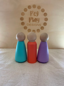 Seconds Peg Dolls #38
