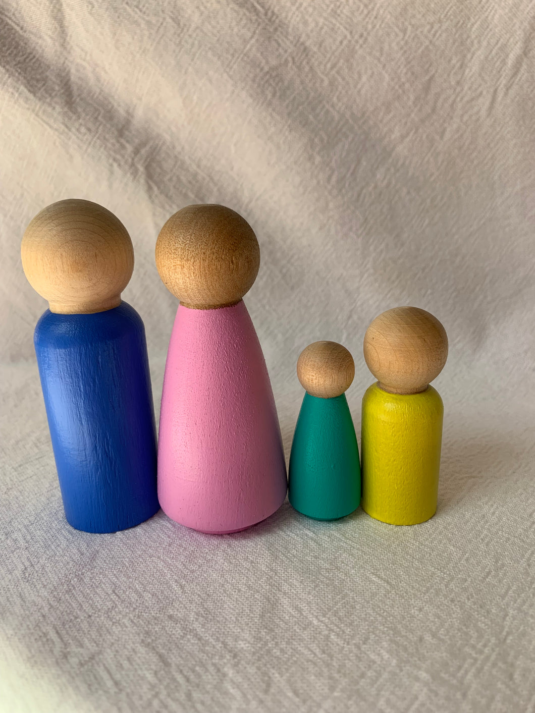 #7 Seconds 9cm & 6cm Peg Dolls