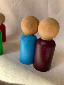 #19 Seconds 6cm Peg Dolls