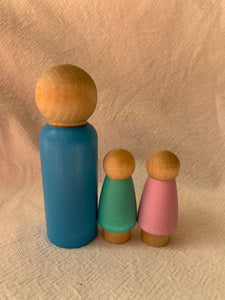 #26 Seconds 6cm Peg Dolls
