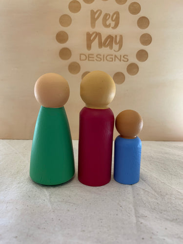 Seconds Peg Dolls #27