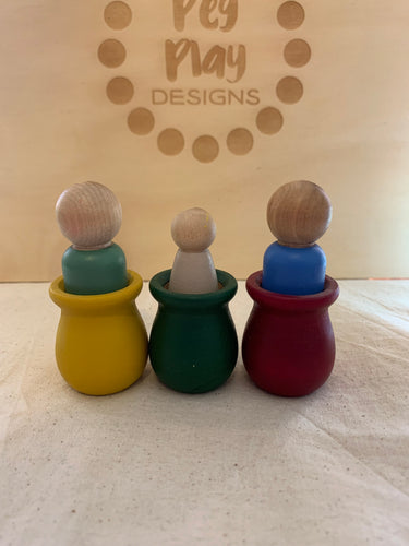 Seconds Peg Dolls #49