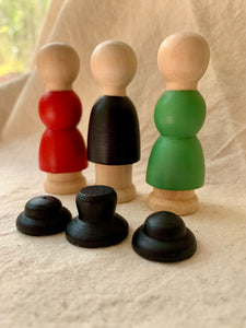 Remembrance Day Peg Dolls