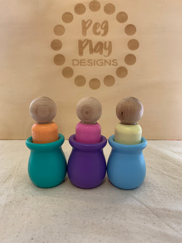 Seconds Peg Dolls #54