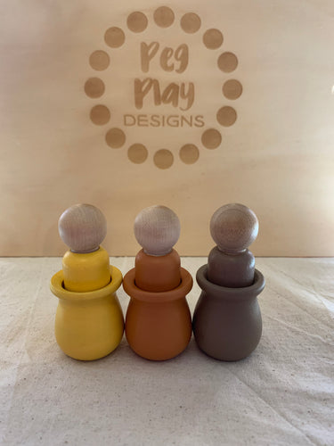Seconds Peg Dolls #57