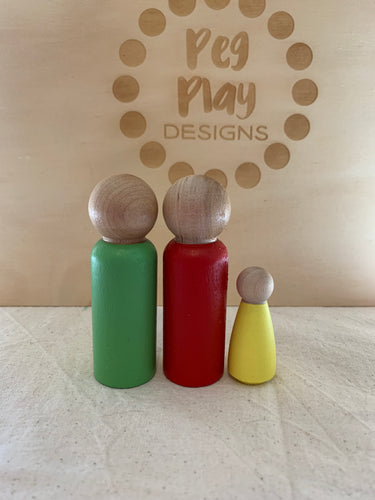 Seconds Peg Dolls #29