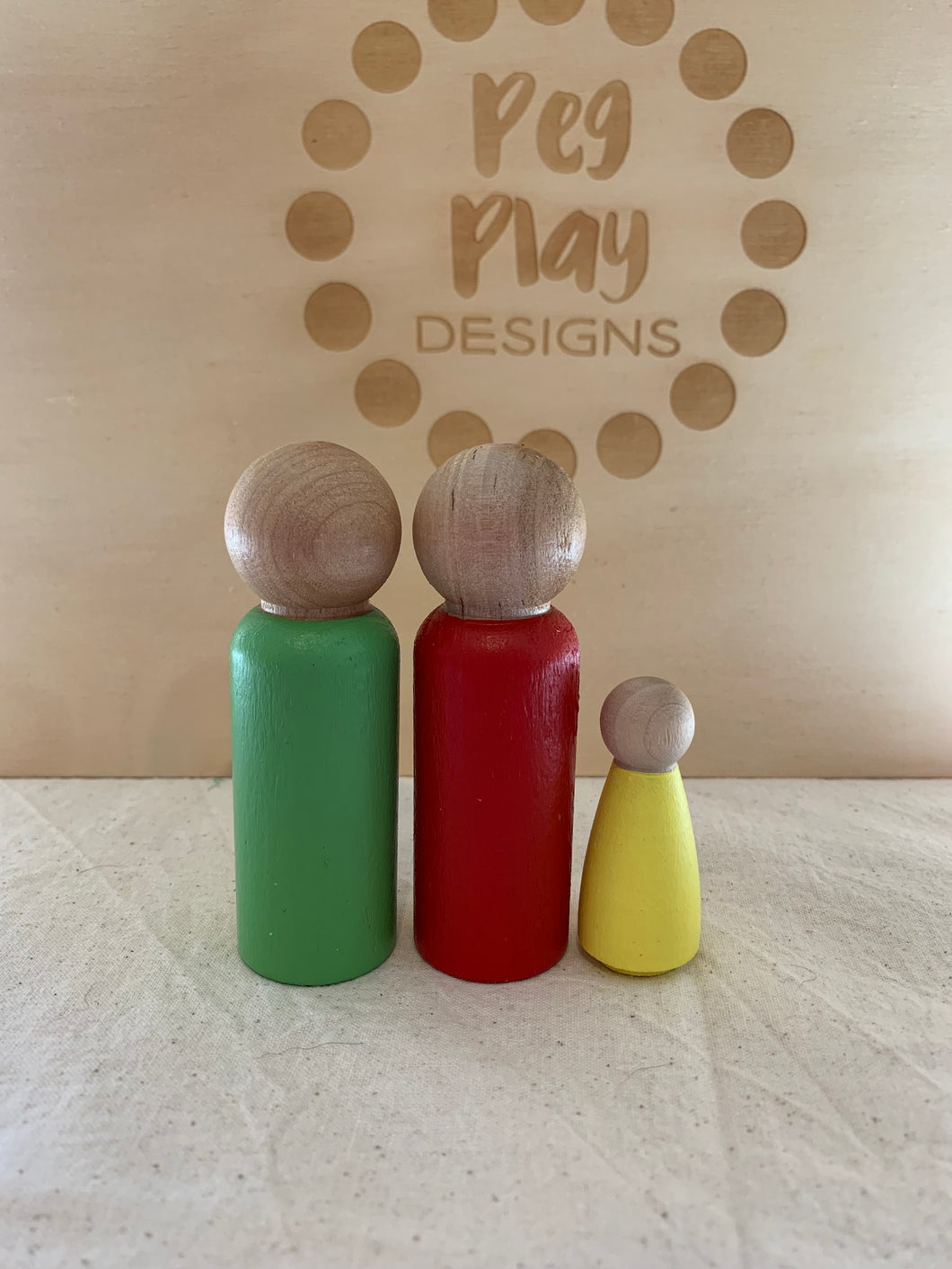 Seconds Peg Dolls #29