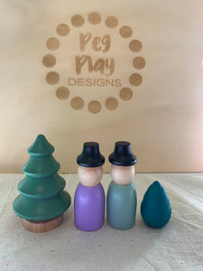 Seconds Peg Dolls #74