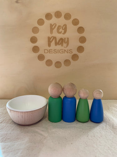 Seconds Peg Dolls #12