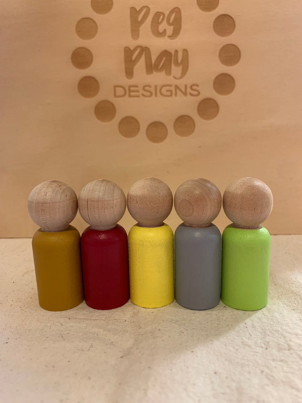 Seconds Peg Dolls #21