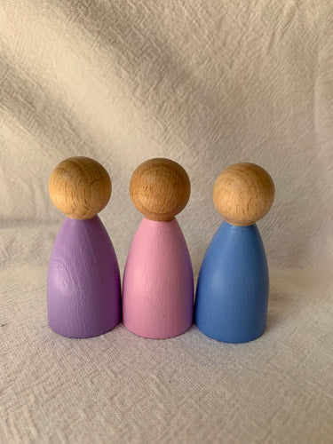 #16 Seconds 7cm Peg Dolls