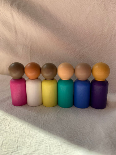 #20 Seconds 6cm Peg Dolls