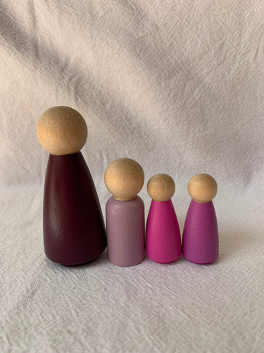 #5 Seconds 9cm & 6cm Peg Dolls
