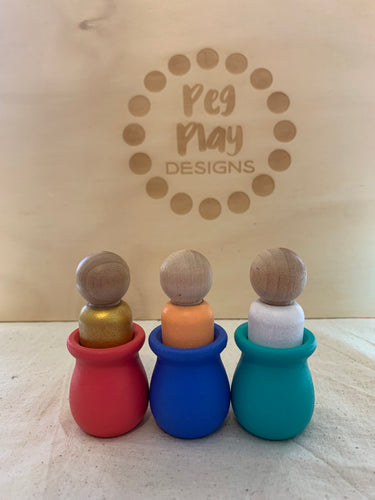 Seconds Peg Dolls #53