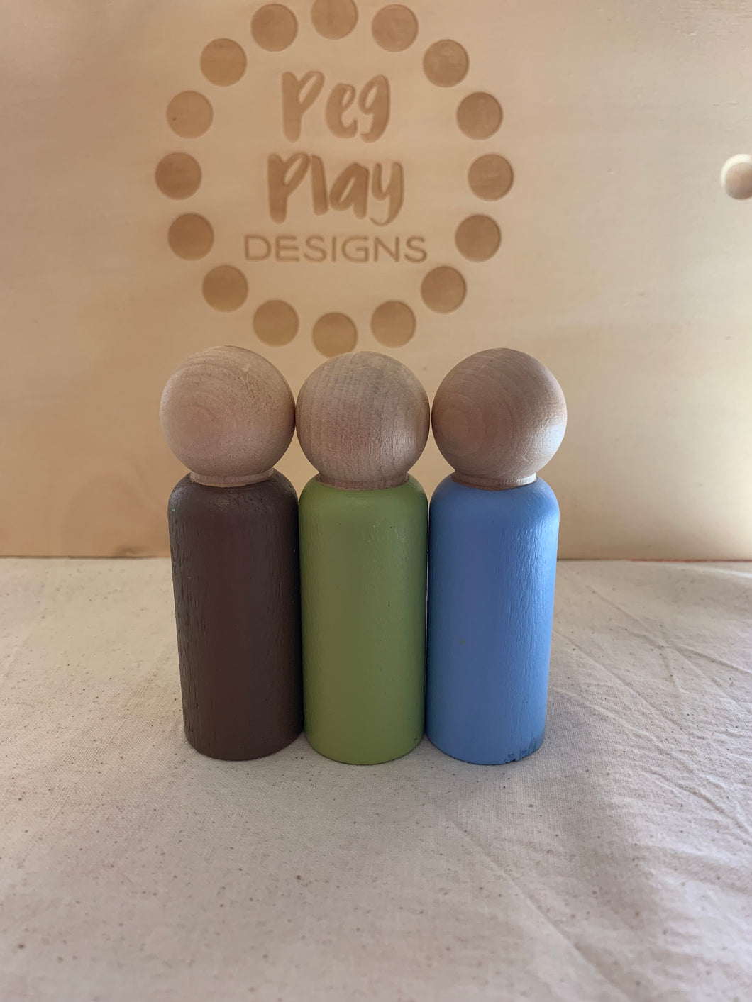 Seconds Peg Dolls #45