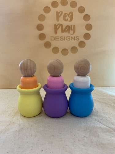 Seconds Peg Dolls #52