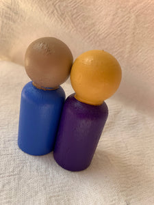 #20 Seconds 6cm Peg Dolls