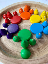 Load image into Gallery viewer, Rainbow Colour Sorting Set