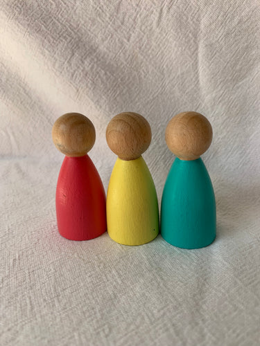 #15 Seconds 7cm Peg Dolls