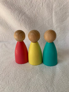 #15 Seconds 7cm Peg Dolls