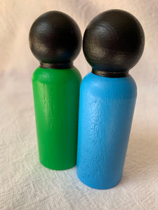 #1 Seconds 9cm Peg Dolls