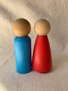 #10 Seconds 9cm Peg Dolls