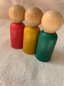 #21 Seconds 6cm Peg Dolls