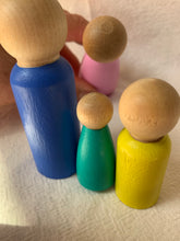 Load image into Gallery viewer, #7 Seconds 9cm &amp; 6cm Peg Dolls
