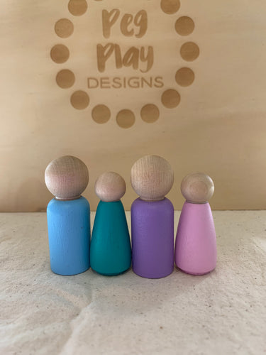Seconds Peg Dolls #9