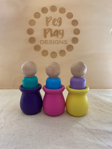 Seconds Peg Dolls #55