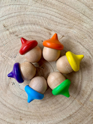Rainbow Acorns