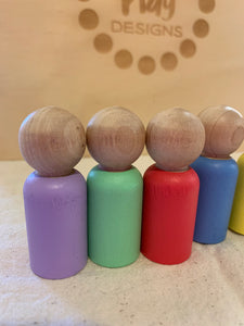 Seconds Peg Dolls #20
