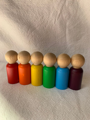 #19 Seconds 6cm Peg Dolls