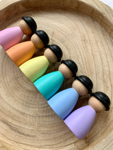 Load image into Gallery viewer, Pastel Peg Dolls
