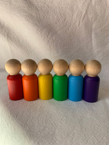 #18 Seconds 6cm Peg Dolls
