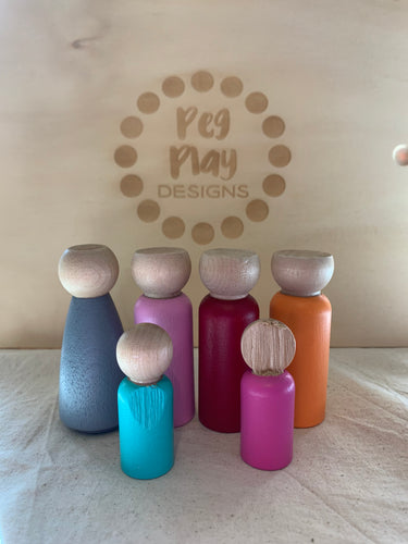 Seconds Peg Dolls #79