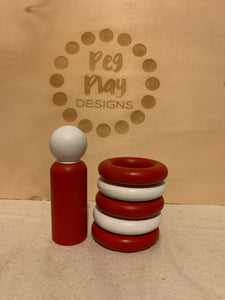 Seconds Peg Doll #92