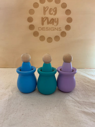 Seconds Peg Dolls #50