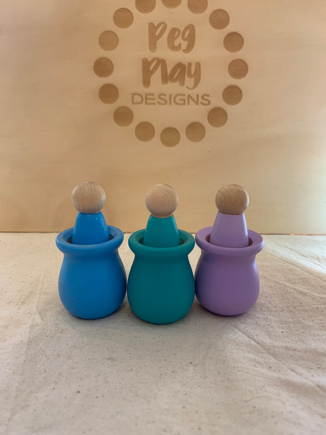 Seconds Peg Dolls #50