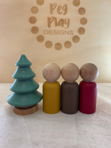 Seconds Peg Dolls #24