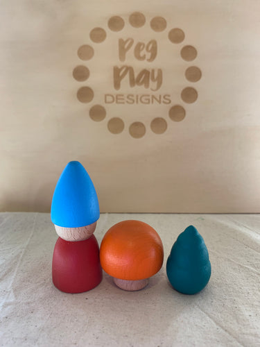 Seconds Peg Dolls #72