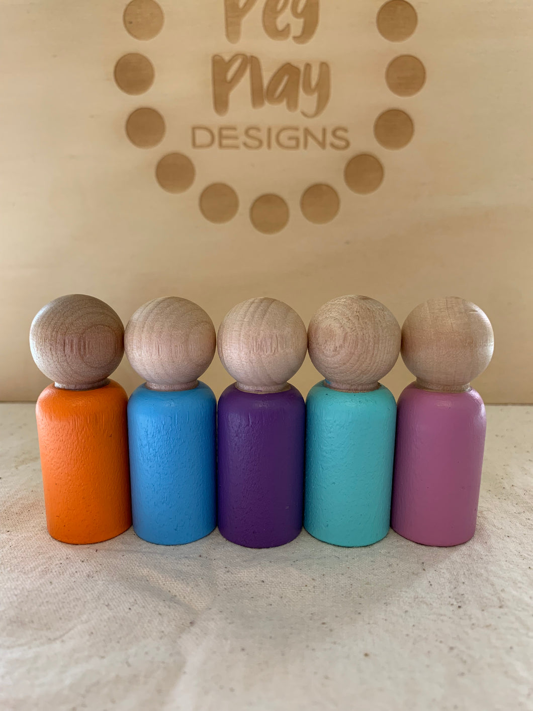 Seconds Peg Dolls #8