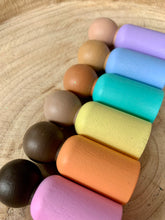 Load image into Gallery viewer, Pastel Diverse Peg Dolls