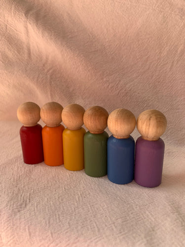 #22 Seconds 6cm Peg Dolls