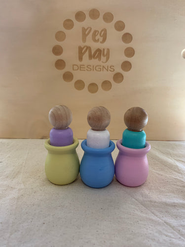 Seconds Peg Dolls #56