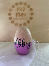 Load image into Gallery viewer, Personalised Solid Egg - Abbey