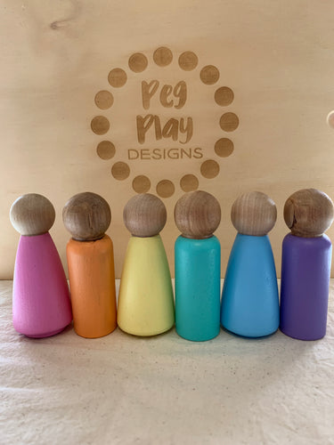 Seconds Peg Dolls #2