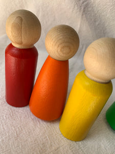 #2 Seconds 9cm Peg Dolls